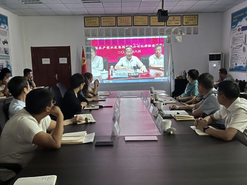 【河海水文】水發(fā)水控集團(tuán)黨委委員、紀(jì)委書記王高升到河海公司全面從嚴(yán)治黨、黨風(fēng)廉政建設(shè)專題調(diào)研 (1).jpg